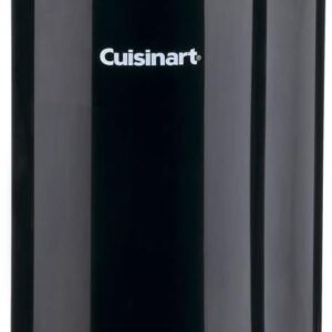 Cuisinart DCG-20BKN Coffee Grinder, On/Off Switch With Safety Interlock, Stainless Steel Blades and Easy-to-Clean Bowl with Lid, 2.5oz/70g Capacity – Enough for 12 Cups, Black